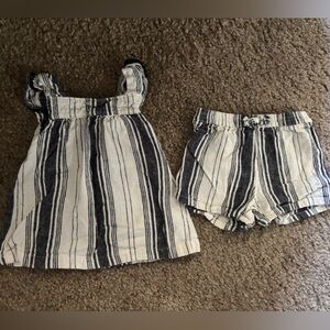 Carter's Striped Baby Outfit